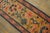 Amber 1920s Orange Amber Floral Antique Chinese Tibetan Rug 2'1" X 8'4" Wool Knotted Carpet Runner For Sale - Image 8 of 11