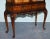 Vintage Carved Queen Anne Style Display Cabinet For Sale - Image 4 of 18