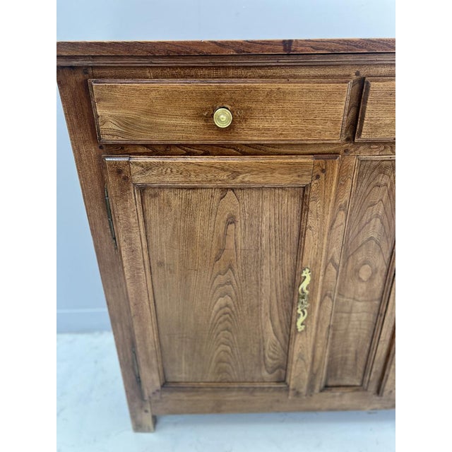Antique Parisian Buffet in Ash, 1800s For Sale - Image 9 of 13