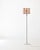 Gray Italian Floor Lamp with Marble Base, 1970s For Sale - Image 8 of 10