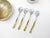 Metal Michael Aram Bush Poppy Condiment / Snack Serving Dish Set - 9 Pieces For Sale - Image 7 of 12