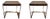 Revelation Apparition End Tables - Pair. For Sale