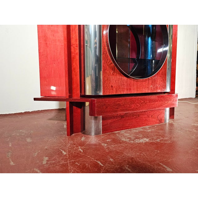 Metal Rotating Mobile Bar, 1970s For Sale - Image 7 of 11