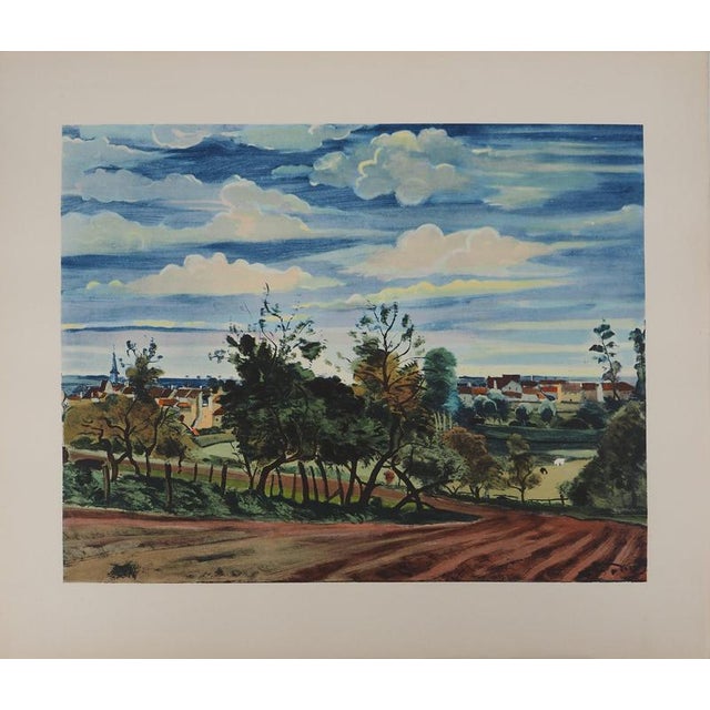 André Derain, The Village Fields, Signed Lithograph For Sale - Image 8 of 8
