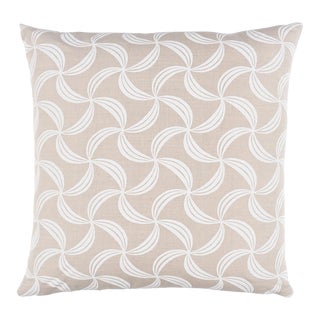 Schumacher Ambrosia 20" Pillow In Natural For Sale