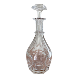 Vintage Baccarat Crystal Decanter With Stopper — Signed on Base and Stopper, France