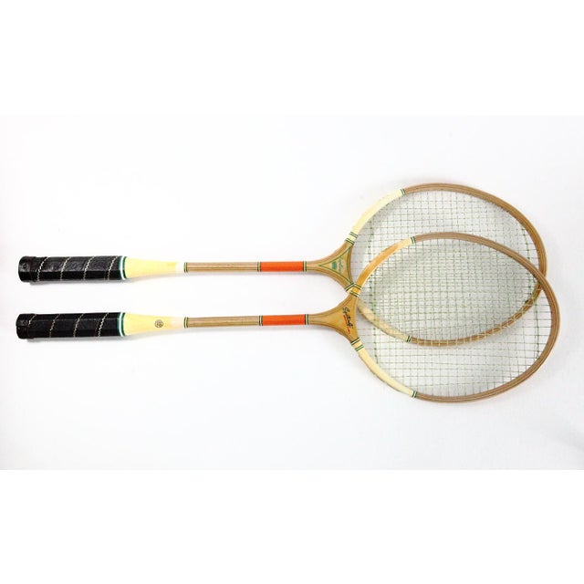 Vintage Badminton Rackets Set of 2 Chairish