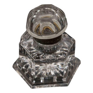 Hexagonal Crystal Inkwell, Italy, 20th Century For Sale