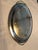 Mid 20th Century Vintage Oneida Oval Serving Large Tray W/Handles, Etched Base 23.5" X 14.5" For Sale - Image 5 of 6
