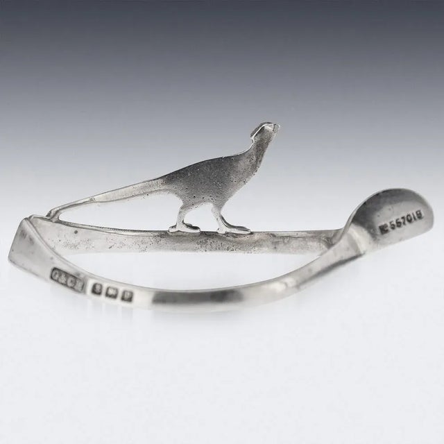 Metal 20th Century British Silver Lucky Animals Napkin Rings from Asprey, 1913, Set of 4 For Sale - Image 7 of 11