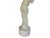Mid-Century Modern Vintage Mid-Century Modern Italian Alabaster Horse Table Lamp Base Hand Carved Rearing Knight Model 477 Original Sticker For Sale - Image 3 of 7