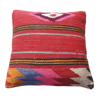 Kilim Rug Pillow Handwoven Handmade For Sale