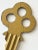 Vintage Monumental Wood + Tin Polychrome Key Trade Sign, Circa 1930s-40s For Sale - Image 15 of 18