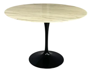 Modern Italian Round Tulip Dining Table by Eero Saarinen for Knoll, 2000s