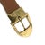 1990s Louis Vuitton Epi Ceinture Brown Leather Belt (27"-30") For Sale - Image 9 of 11