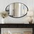 Steele Oval Mirror For Sale - Image 10 of 11