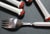 1970s Boho Chic Denby Regency White Jewel Flatware - Forks For Sale - Image 10 of 12