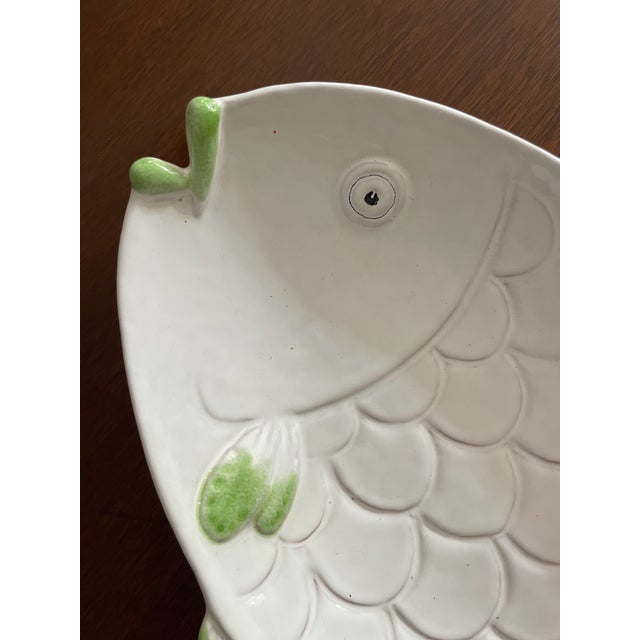 Fun fish platter dish perfect as a catch all or for serving asparagus or side dishes. lovely fish design and could even be...