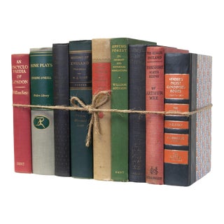 Decorative Books - Vintage British History Book Bundle - 1 foot of Books For Sale