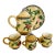 Fitz & Floyd "French Orchard" Tea Set of 5 For Sale