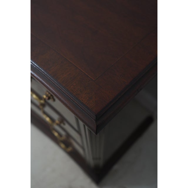 Drexel Heritage Heirlooms Mahogany Double Dresser For Sale - Image 10 of 18