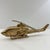 1960s Vintage Brass Helicopter Sculpture, Mid Century Modern Aircraft Figurine, Solid Brass Helicopter Statue, Aviation Decor, Pilot Gift For Sale - Image 5 of 6