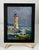 *** ABOUT THIS PAINTING *** * TITLE: ""Ships Moored at the Lighthouse"" * ARTISTS: Yuriy Suprunchuk * SIZE: 20x15...