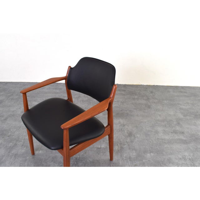 Mid-Century Modern Danish Teak Chair by Arne Vodder for Sibast, 1960s For Sale - Image 11 of 13