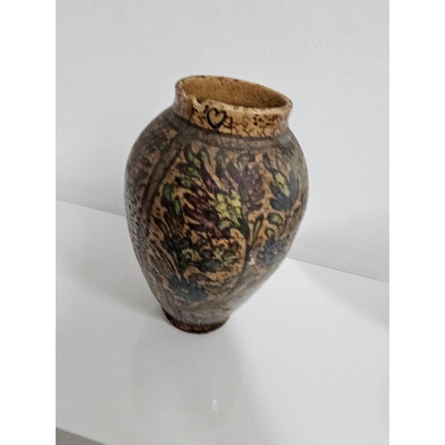 Qajar-Dynasty Pottery Vases, 1900s, Set of 5 For Sale - Image 9 of 18