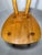 Handcrafted German Folk Pine Chair With Scalloped Seat, Mid-20th Century For Sale - Image 11 of 12