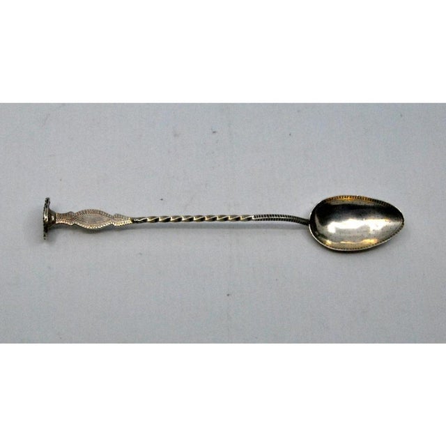 Soda Spoon with Twists on the Ice-Breaking Handle For Sale - Image 5 of 8