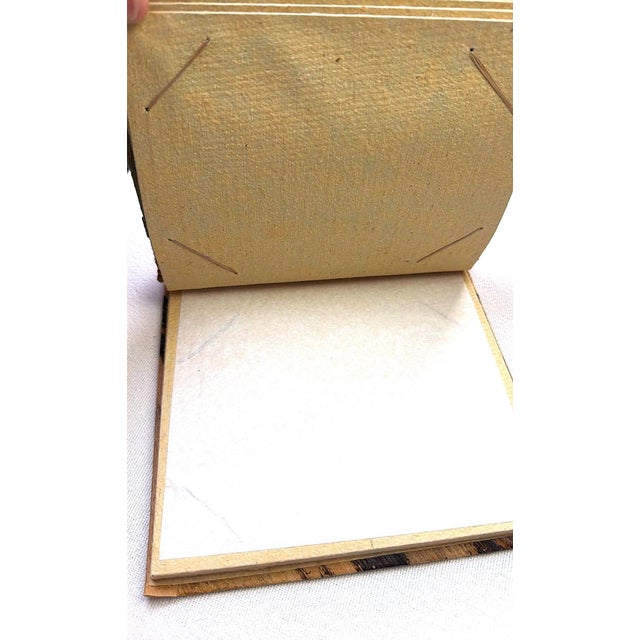 Light Pink Vintage Flamingo Banana Leaf Photo Album Tropical Hawaiian MCM For Sale - Image 8 of 11