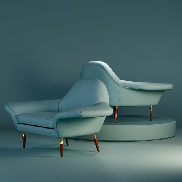 Mid-Century Modern Dorothy Armchair by Ottiu For Sale - Image 3 of 11