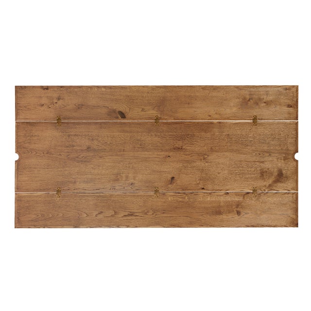 Brown Maitland-Smith Martha Flip Top Console For Sale - Image 8 of 9