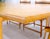 Late 20th Century Solid Curly Maple Table 6 Chairs Bench Hand Made Jointly Studio Dining Set For Sale - Image 13 of 18