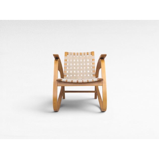 Wood Sculptural Bentwood Lounge Chair by Jan Vaněk for Up Zavody, 1930s For Sale - Image 7 of 18