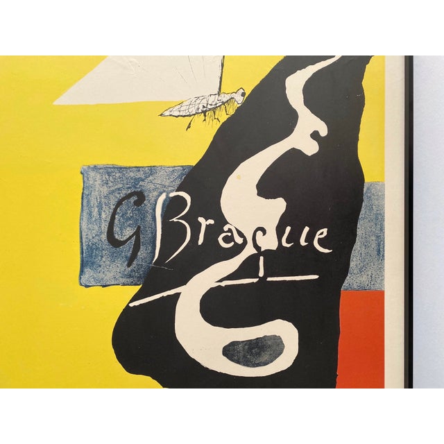 Georges Braque Vintage 1953 Mid Century Modernist Mourlot