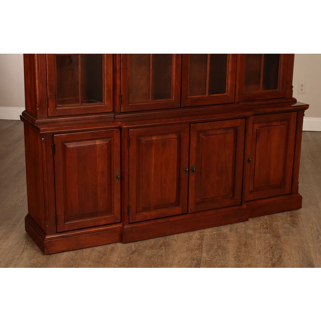 Lexington Bob Timberlake Cherry Breakfront Bookcase For Sale - Image 10 of 18