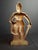 Antique Cast Iron Knight in Armor Doorstop Gold Red Paint 9" Figural Sentry For Sale - Image 12 of 14