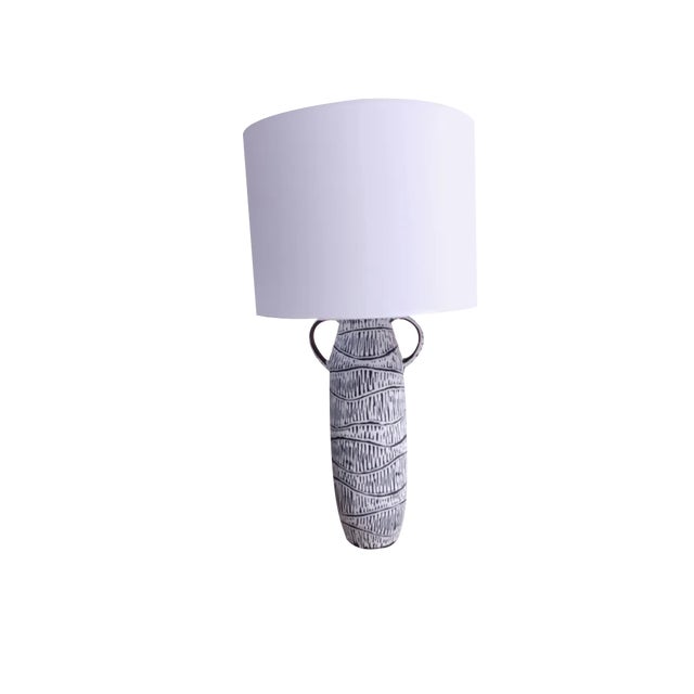 Vintage Table Lamp in Ceramic, 1950s For Sale