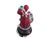 Red Vintage Old World Christmas Yuletide Santa Lamp 1997 Retired Works For Sale - Image 8 of 11