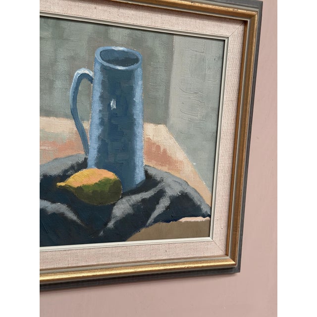 Lindqvist, Still Life, 1950s, Oil Paiting on Canvas, Framed For Sale - Image 13 of 18