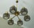 Large Brass and Glass Chandelier from Hans-Agne Jakobsson, Sweden, 1960s For Sale - Image 11 of 11