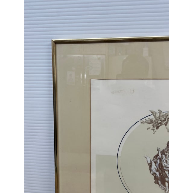 1970s R. Singleton Ascension of Jesus Christ, Signed For Sale - Image 5 of 11