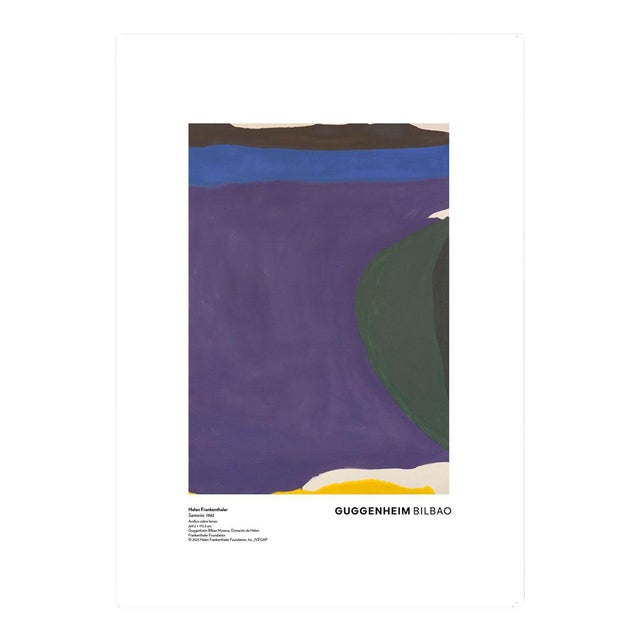 Helen Frankenthaler Santorini 1965 Print Reproduction For Sale