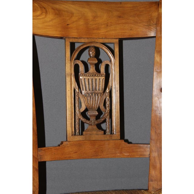 Set of Vintage Armchairs in Cherry For Sale - Image 3 of 14