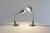 Metal Space Age Italian Gooseneck Desk Lamps, 1970s, Set of 2 For Sale - Image 7 of 7