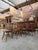 Bistro Chairs in Wood, Set of 10 For Sale - Image 3 of 13
