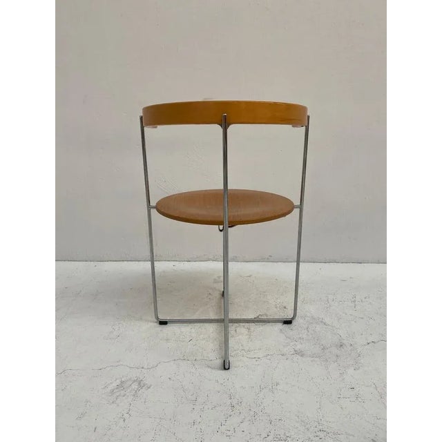 Silver Vintage Sóley Folding Chairs by Valdimar Hardarson for Kusch+Co, 1980s, Set of 4 For Sale - Image 8 of 11