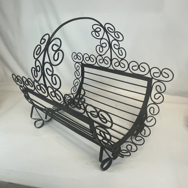 Vintage Home is pleased to present this gorgeous Firewood Log Holder. It’s gorgeous. Crafted from black metal, it features...
